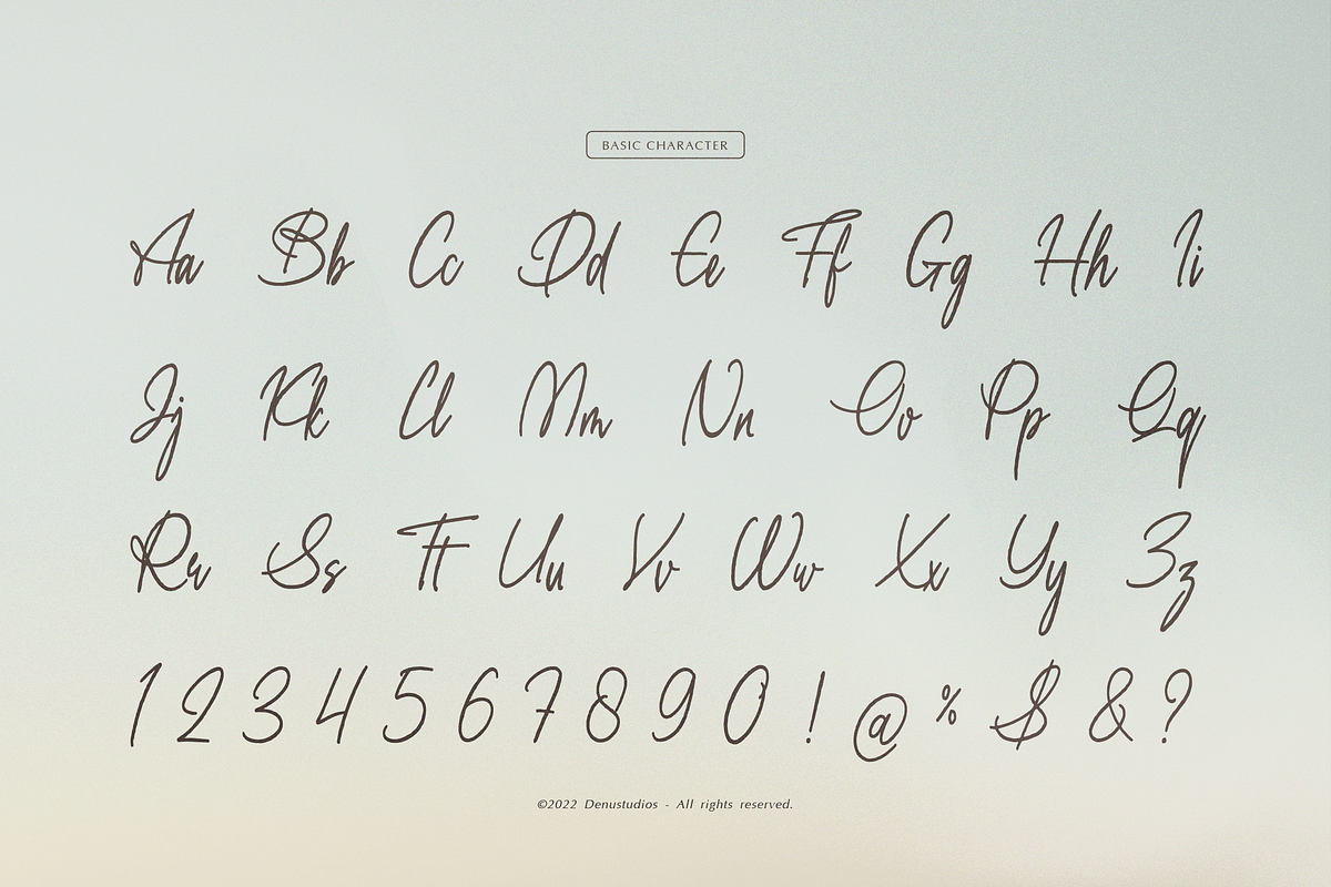 Daily Miracle | Script Handwritten, a Script Font by Denustudios (Photo 10 of 12)