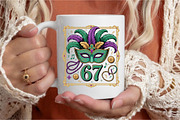 67 Mardi Gras PNG, Six Seven Png, 67, an Illustration by Designking (Thumbnail 3 of 6)