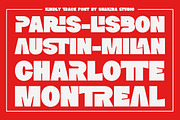 Kindly Track - Bold Typeface, a Sans Serif Font by Shakira Studio (Thumbnail 3 of 10)