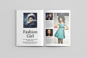 Fashion Magazine Template-V434