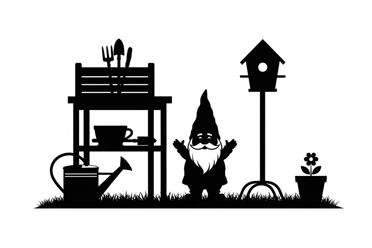 50 Botanical Garden Silhouette bundl, an Illustration by Designs_River (Photo 20 of 51)