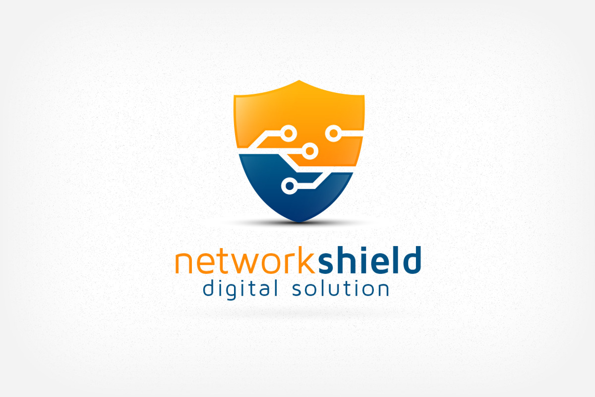 Network Security Logo, a Branding & Logo Template by NasirGrfx