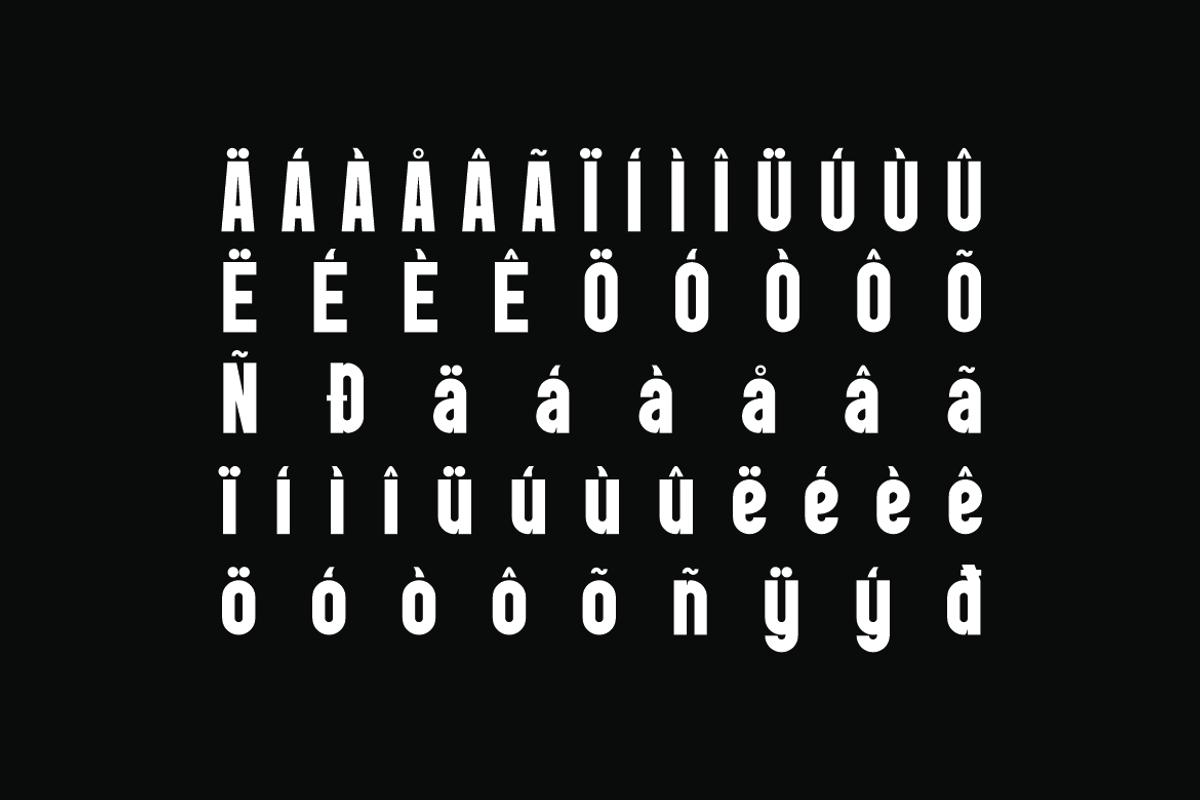 Gosans Condensed Font, a Sans Serif Font by Iqsiart Studio (Photo 8 of 9)