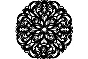 Minimal Black Lotus Mandala, a Decorative Illustration by Designer_Momina (Thumbnail 13 of 21)
