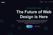 Modern Nebula – Responsive Theme, a HTML Template by Modern Themes Studios (Thumbnail 1 of 7)