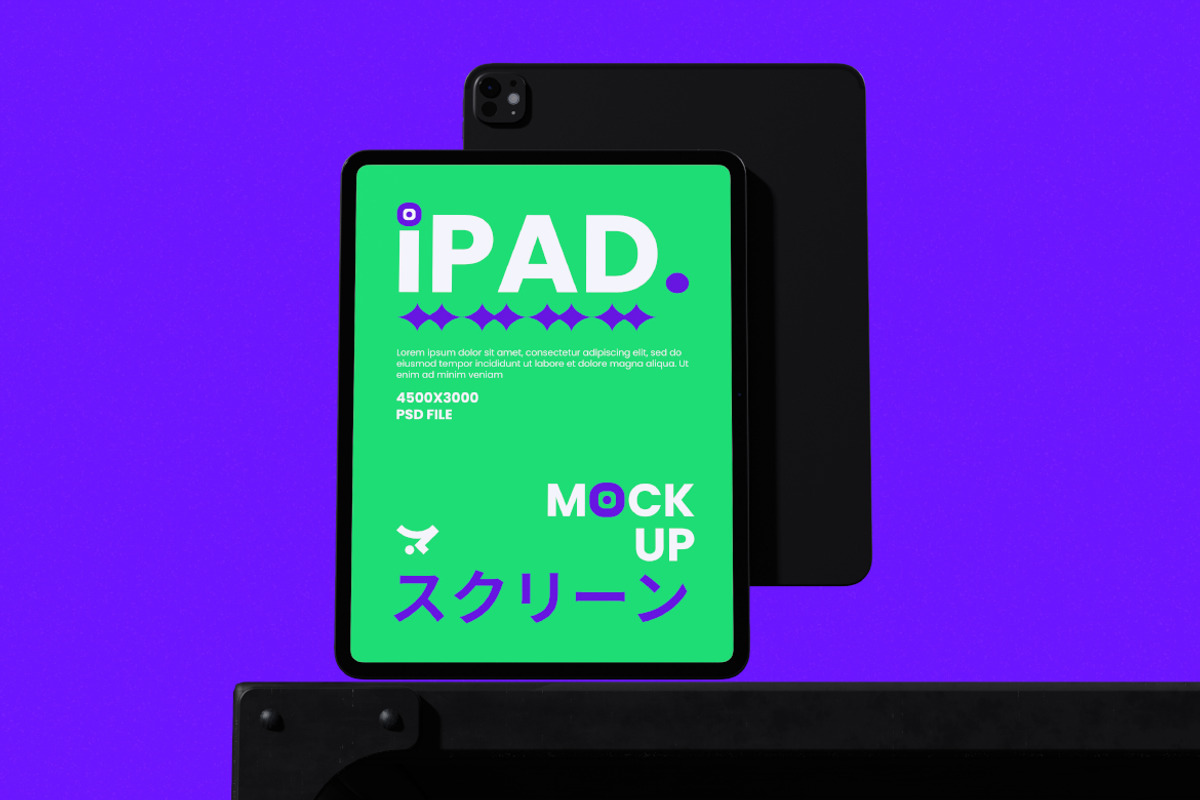 iPad Mockup, an iPad Mockup by Rielismee (Photo 4 of 5)
