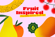 Fruity Texture Procreate Brush Set, a Brush Add-On by Tayla de Beer (Thumbnail 1 of 8)
