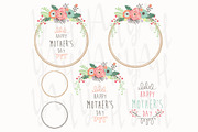 Floral Happy Mother's Day, an Illustration by YenzArtHaut (Thumbnail 2 of 3)
