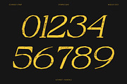 CS Ramsey Stamp, a Serif Font by Craft Supply Co. (Thumbnail 5 of 8)