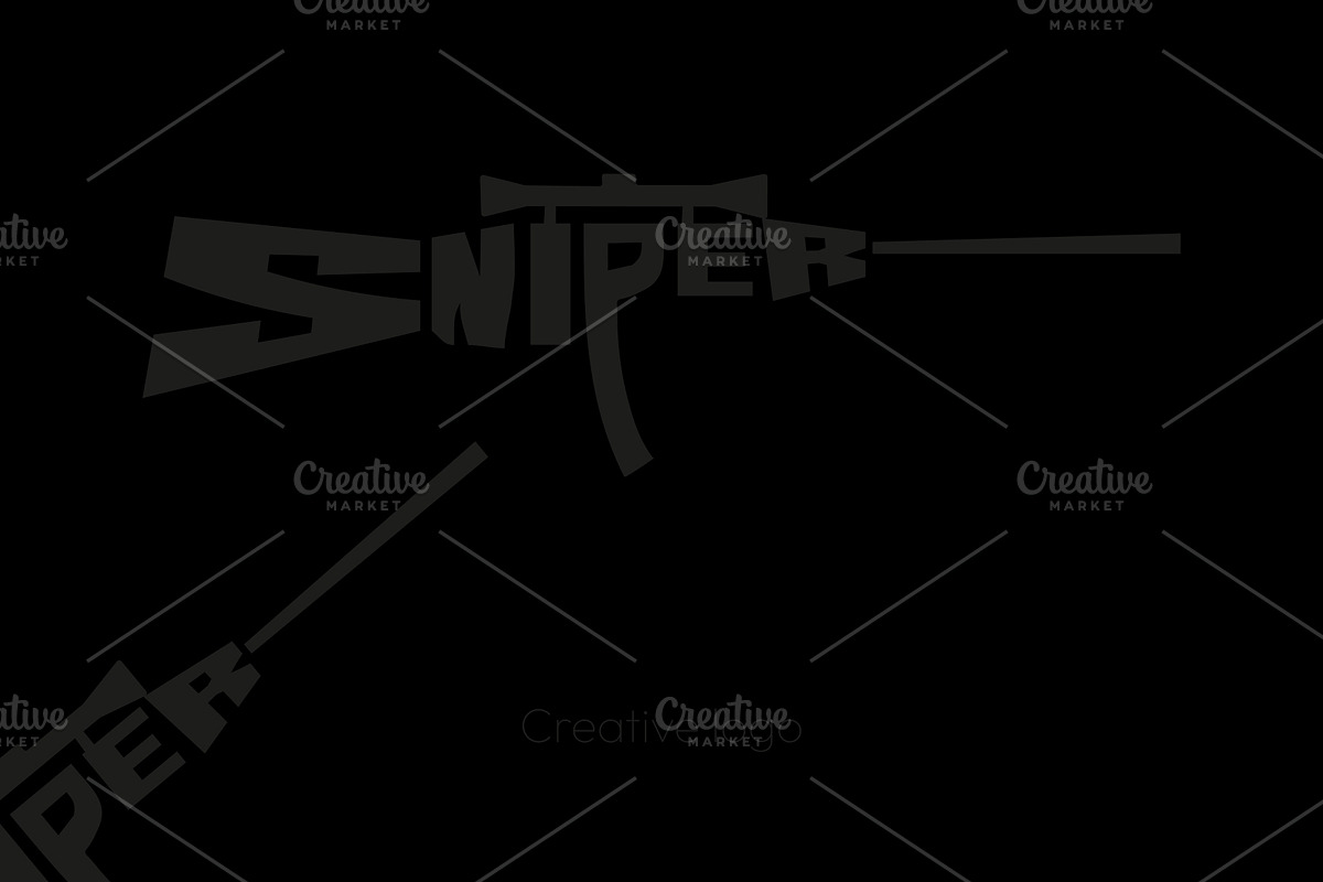 Sniper Vector Logo Design, a Templates & Theme by Design4u_786 (Photo 4 of 8)