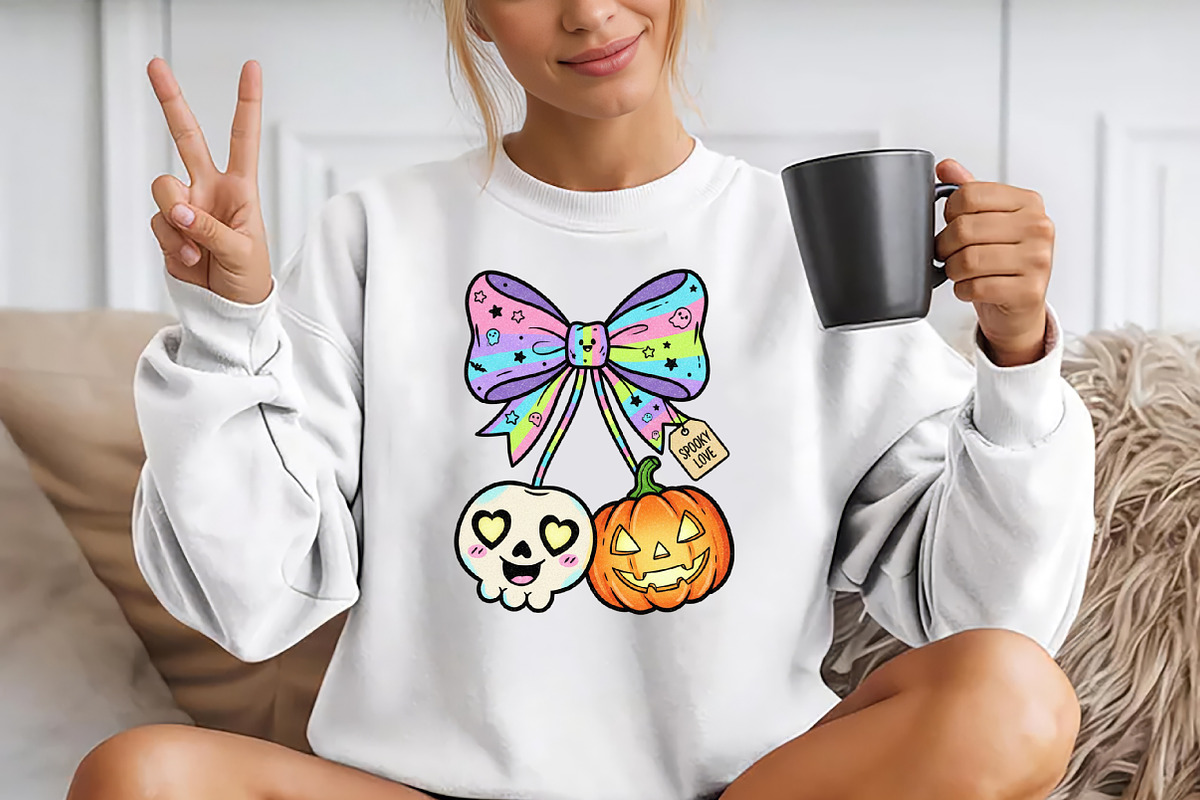 Pumpkin Cherries Png, Autumn Girly P, a Seasonal Illustration by YA Design (Photo 2 of 4)