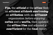 Montes Slab Family, a Slab Serif Font by Fargun Studio (Thumbnail 10 of 15)