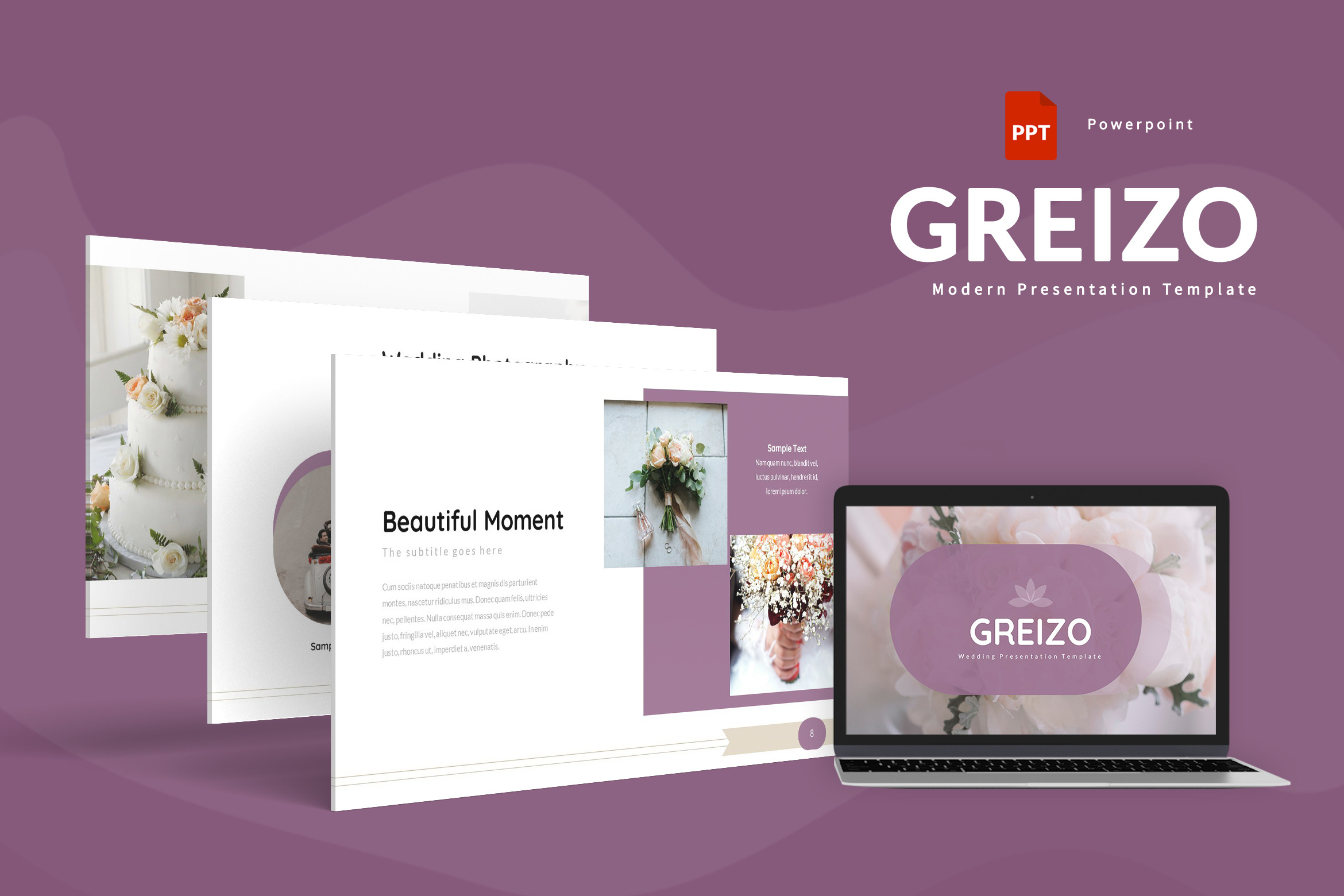 Greizo - Powerpoint Template, a Presentation Template by AQR Studio