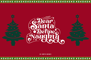 Festal-Christmas Typeface