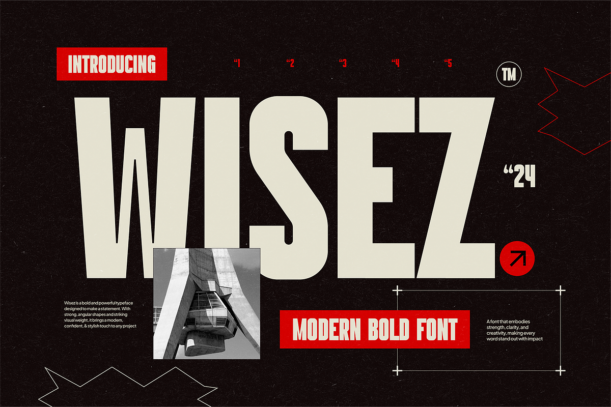 WISEZ, a Sans Serif Font by Pinisi ART (Photo 1 of 10)