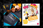 Fitness Gym Flyers Bundle V1, a Flyer Template by Satgur Graphic Design (Thumbnail 2 of 3)