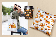 Pumpkin Spice Autumn Clipart, a Seasonal Illustration by Nadezhda Mikhailova (Thumbnail 8 of 10)