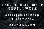 Draug Gothic Blackletter + Cyrillic, a Blackletter Font by Wolgard (Thumbnail 2 of 16)