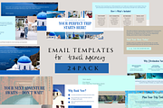 TRAVEL AGENCY EMAIL TEMPLATES, a Marketing Template by Daring Digies (Thumbnail 2 of 8)