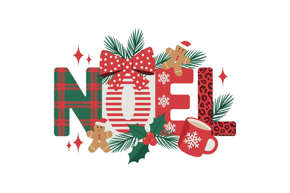 BELIEVE Holiday Quote Art SVG, an Object Graphic by yasushie (Photo 11 of 16)