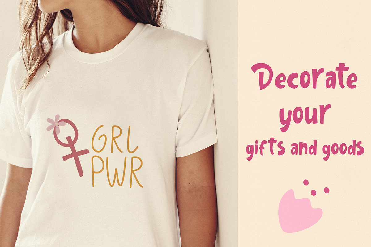 Girls in Pajamas Clipart & Patterns, an Object Graphic by PawLoveArt (Photo 17 of 18)