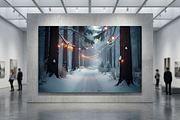 Winter Wonderland Path | Stock Photo, a Holiday Photo by Aura Canyon HQ (Thumbnail 2 of 7)