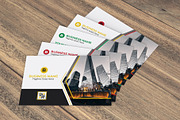 Corporate 3 Business Card Template, a Business Card Template by Shihab1234 (Thumbnail 1 of 4)