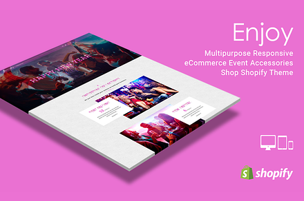 Enjoy Accessories Shop Shopify Theme, a Shopify Template by ThemeTidy Shopify Agency