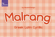 HU Malrang / 20% OFF, a Sans Serif Font by heummdesign (Thumbnail 1 of 6)