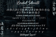 Brushell Silhouette | Handwriting, a Handwritten Font by Aveni Letter Type (Thumbnail 10 of 10)