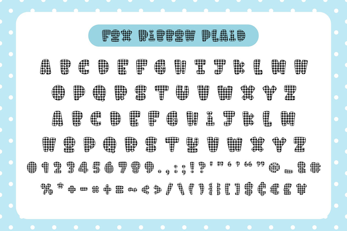 Fox Sewing 7 Fonts Style, a Handwritten Font by Fox7 By Rattana (Photo 9 of 13)