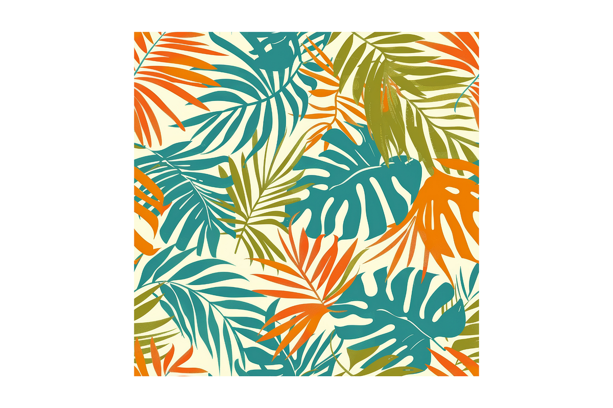 Retro Hawaiian Print Digital Paper, a Pattern Graphic by Chromolume Studio (Photo 24 of 28)