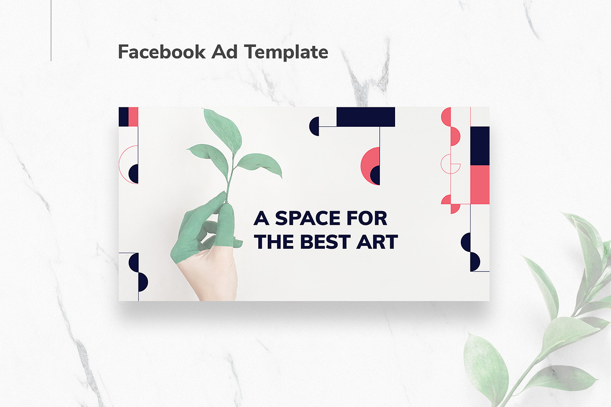 Art Gallery Facebook Materials, a Social Media Template by TemplatesNow! (Photo 4 of 7)