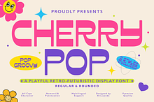 Cherry Pop - Playful Retro Display