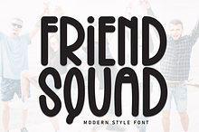 Friends Squad | Script Font