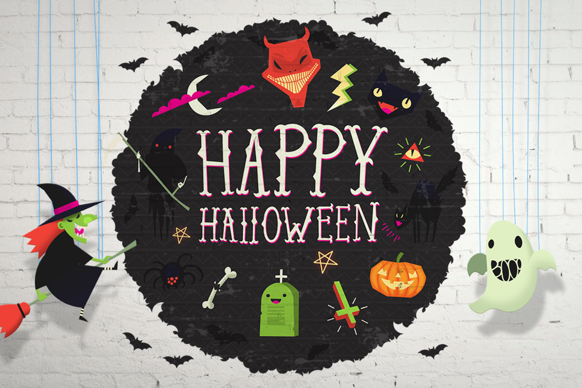 Halloween Icons and Posters, a Decorative Illustration by Moonery's (Photo 8 of 9)