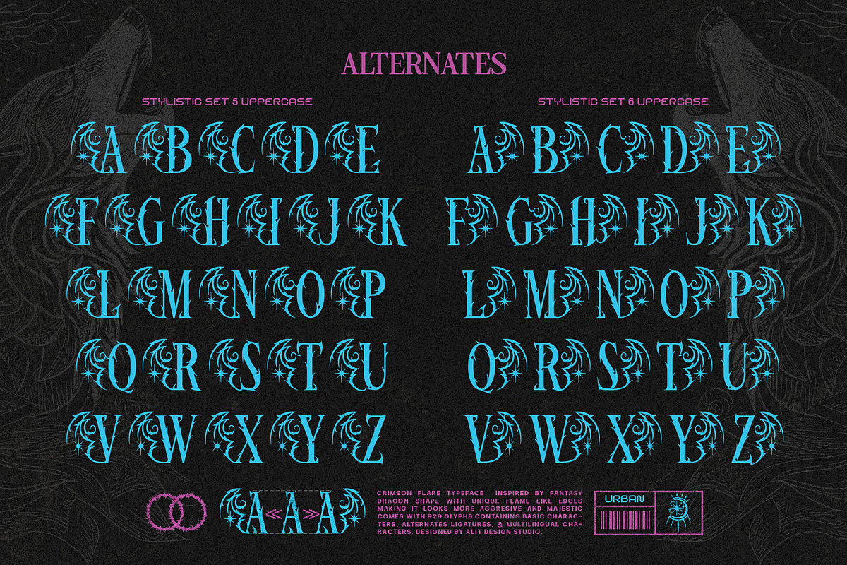 Alpha Spike Typeface, a Serif Font by alit design (Photo 15 of 17)
