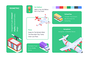 Isometric Transportation Icons, a Duotone Icon by Vectors Market (Thumbnail 4 of 9)