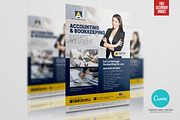 Accounting Sales and Tax Canva Flyer, a Flyer Template by PSDPixel (Thumbnail 4 of 4)