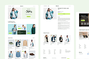 Sartor - Fashion Figma Template, an UI Kit Template by FinestDevs (Thumbnail 2 of 4)