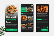 Gida – Food Delivery App, an UI Kit Template by Panen Creative (Thumbnail 2 of 3)