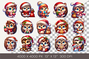 *Cute Christmas hedgehog. T-Shirt, an Animal Illustration by KENO Mascots (Thumbnail 2 of 8)