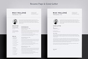 Clean Resume/CV, a Resume Template by Aspect_Studio (Thumbnail 2 of 4)