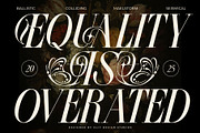 Nothina Mount Typeface, a Serif Font by alit design (Thumbnail 16 of 21)