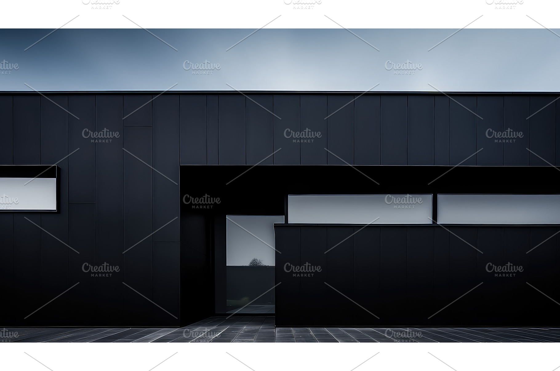 urban black architecture background, an Abstract Photo by pikepicture