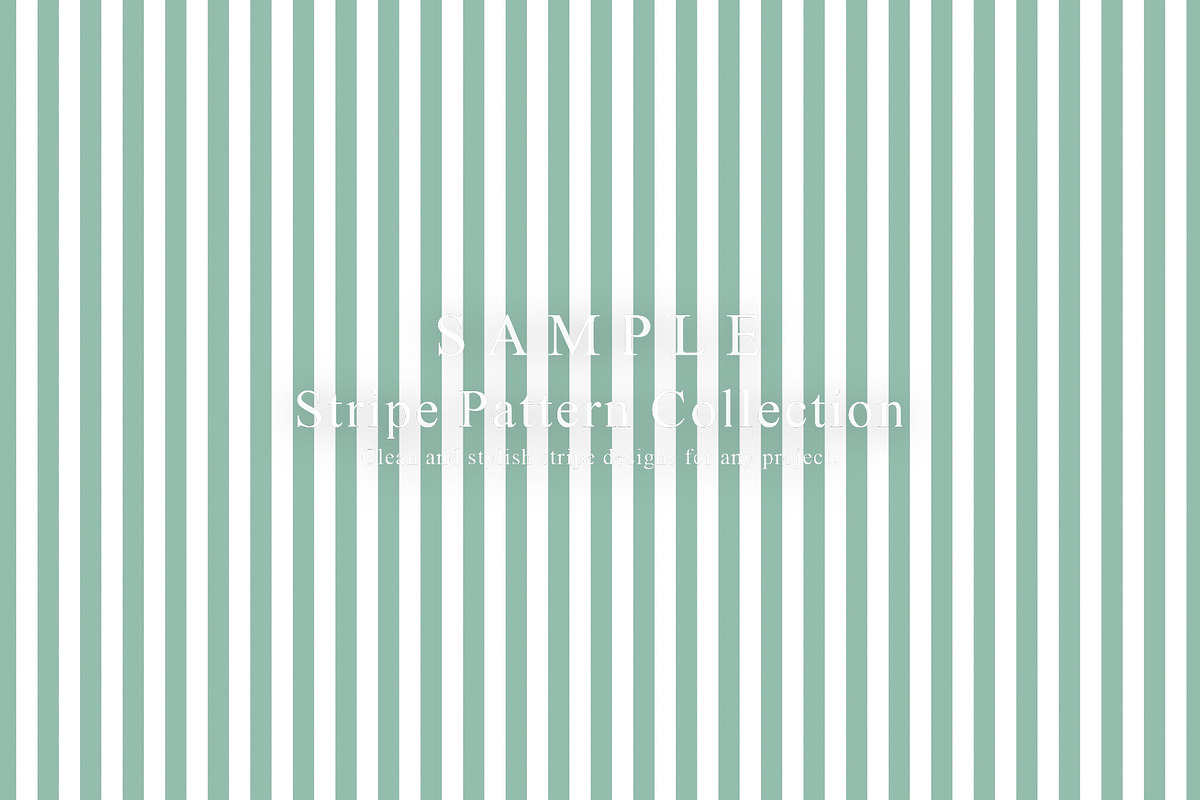 Stripe Pattern Collection – 15 Sheet, a Pattern Graphic by NOMO DESIGN (Photo 10 of 16)