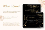 Canva Elegant * Wedding Invitation*, an Invitation Template by ElladesignCo (Thumbnail 4 of 5)