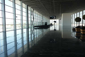 Empty airport