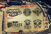 Car service logos & elements, a Branding & Logo Template by DGIM studio (Thumbnail 2 of 8)