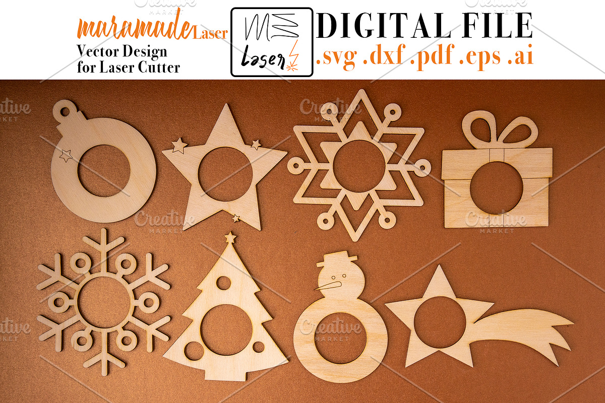 XmasNapkinHolder File 4 LaserCutter, an Object Graphic by MaramadeLaser (Photo 1 of 5)